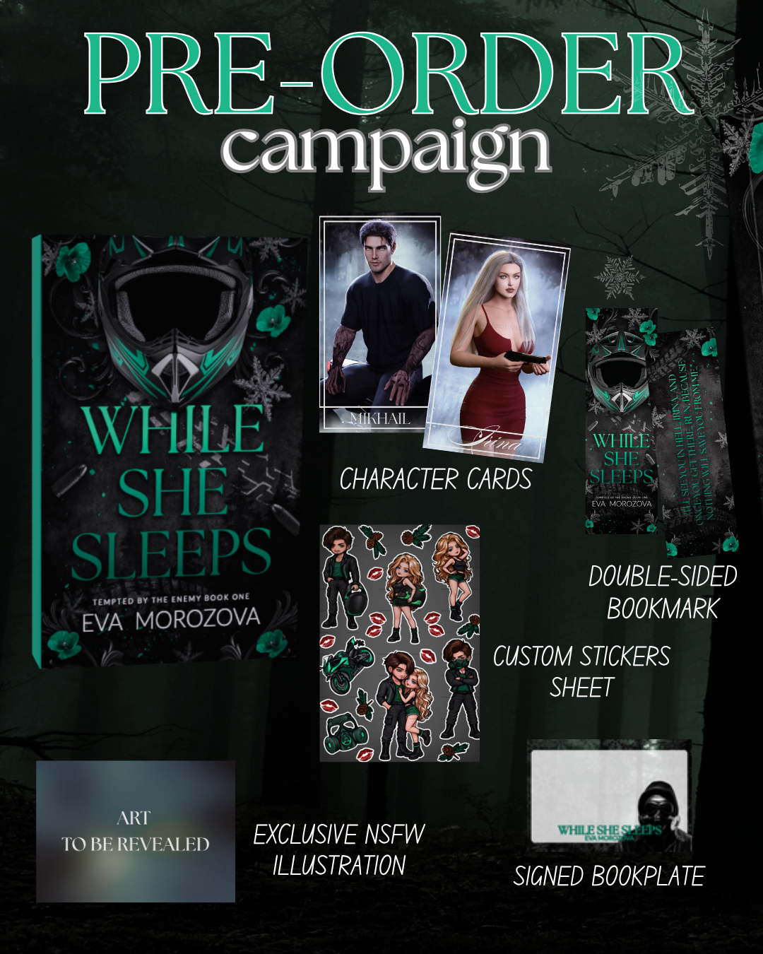 While She Sleeps — Pre-Order (Tempted by the Enemy Book 1)