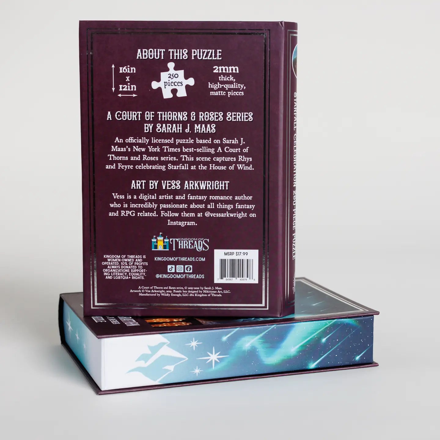 Starfall Celebration Keepsake Puzzle | ACOTAR| A court of Throne and Roses