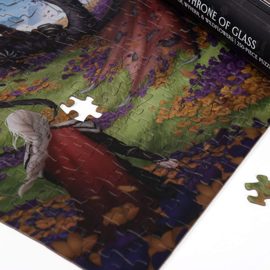 Witch, Wyvern & Wildflowers Keepsake Puzzle | Throne of Glass