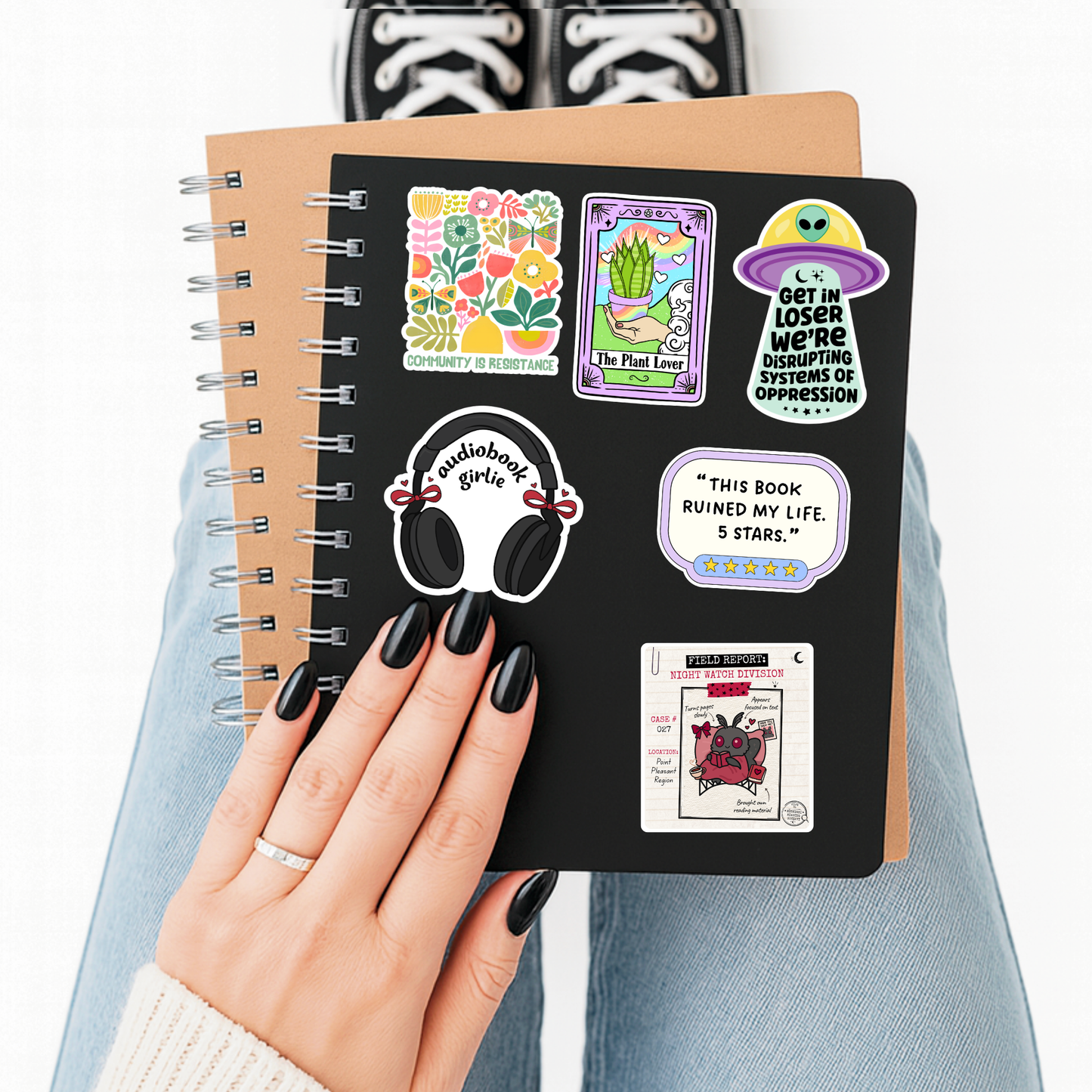 Night Division Cryptid Sticker | Midnight Reader