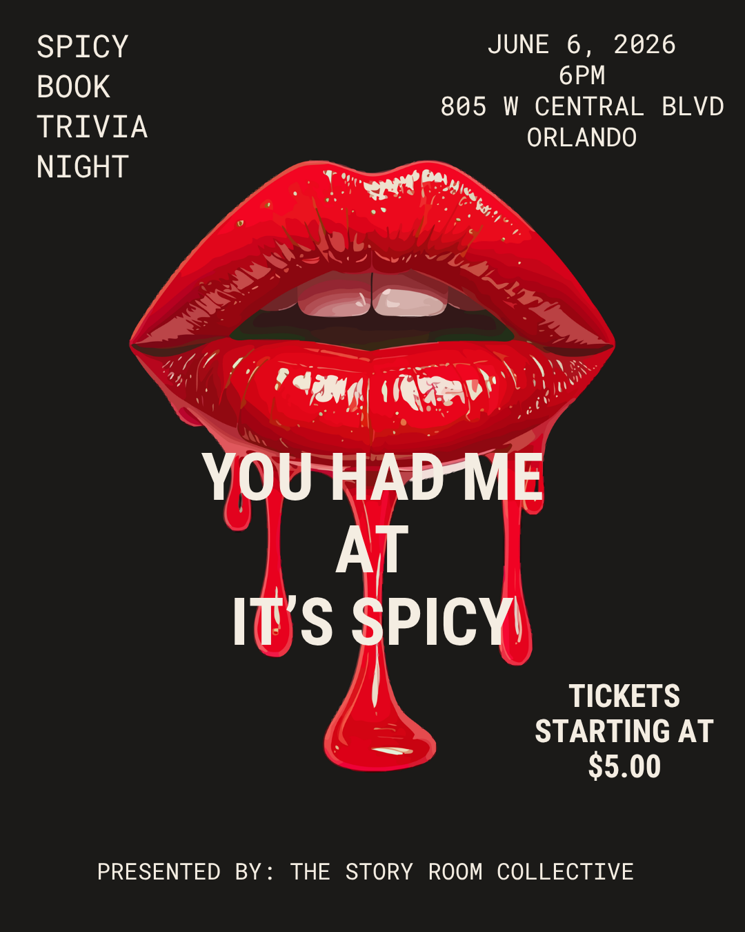 Spicy Book Trivia Night