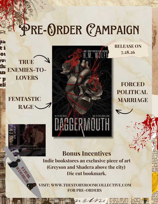 Daggermouth — H.M. Wolfe (Preorder)