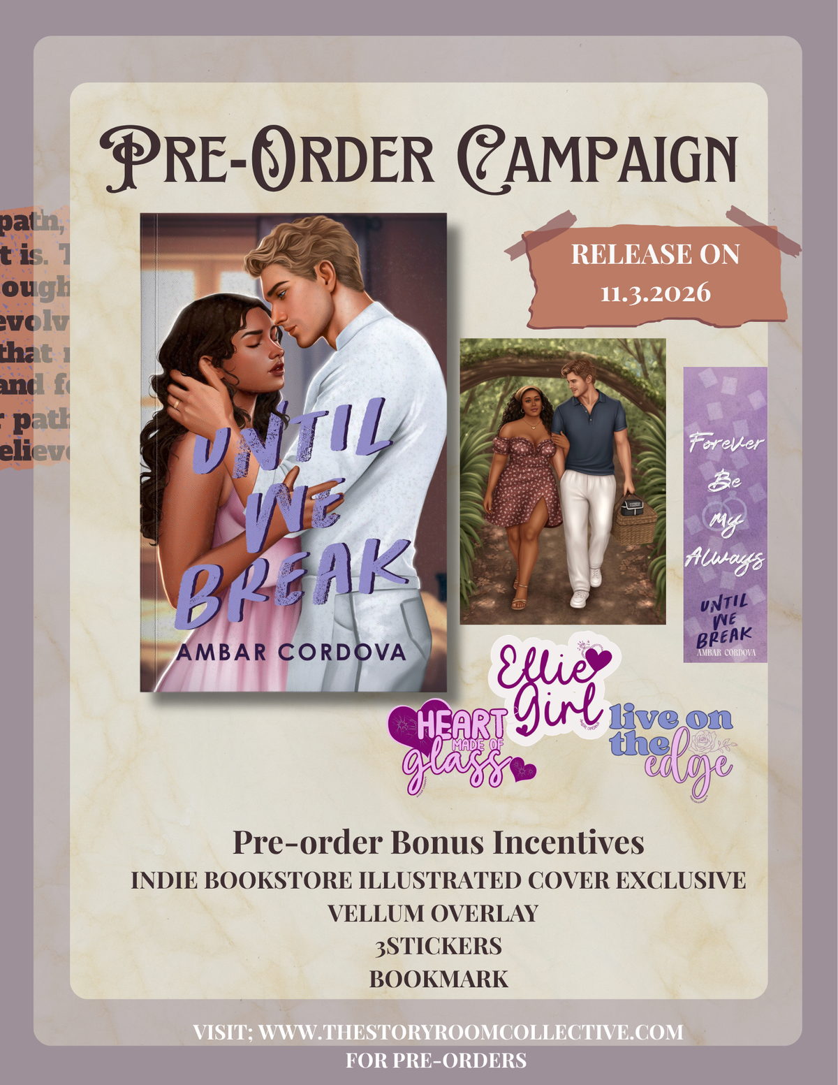Until We Break by Ambar Cordova (Pre-Order)